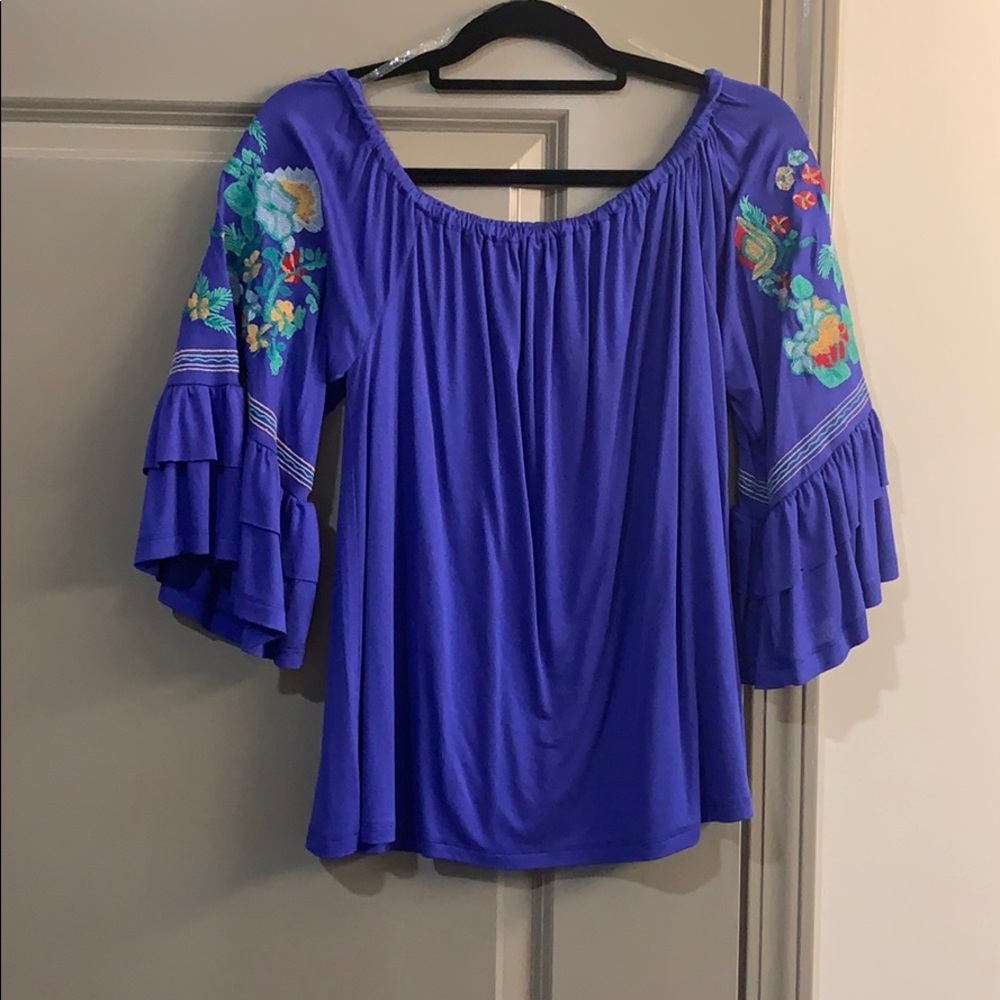 Altar’d state off the shoulder top